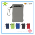 2014 new design fashion promotional customizable Portable Electronics Case With Carabiner